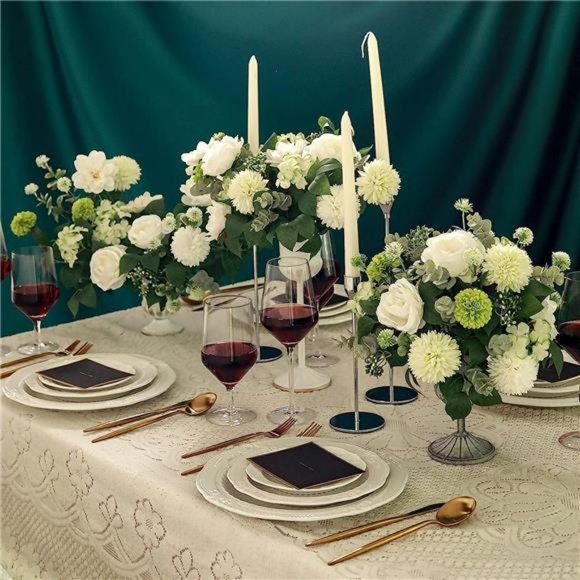 Multi Use Artificial Flowers Combo for DIY Centerpieces Arrangements Wedding DIY - Picture 6 of 6